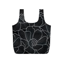 Flower Pattern Background Floral Beautiful Bloom Full Print Recycle Bag (s)