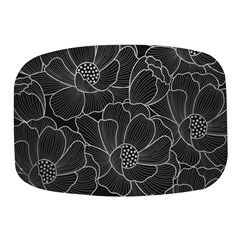 Flower Pattern Background Floral Beautiful Bloom Mini Square Pill Box by Jancukart