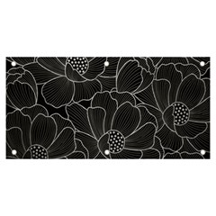 Flower Pattern Background Floral Beautiful Bloom Banner And Sign 6  X 3 