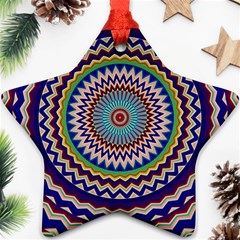 Kaleidoscope Geometric Circles Mandala Pattern Ornament (star)