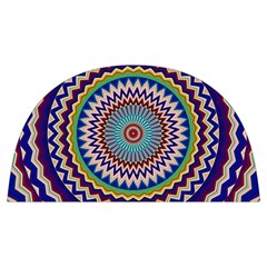 Kaleidoscope Geometric Circles Mandala Pattern Anti Scalding Pot Cap by Jancukart