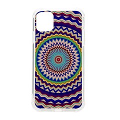 Kaleidoscope Geometric Circles Mandala Pattern Iphone 11 Tpu Uv Print Case