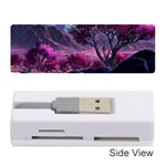 Landscape Landscape Painting Purple Purple Trees Memory Card Reader (Stick) Front