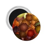 Flower Flora Decoration Pattern Drawing Floral 2.25  Magnets Front