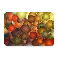 Flower Flora Decoration Pattern Drawing Floral Plate Mats by Jancukart