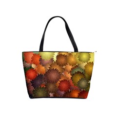 Flower Flora Decoration Pattern Drawing Floral Classic Shoulder Handbag