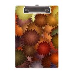 Flower Flora Decoration Pattern Drawing Floral A5 Acrylic Clipboard Front