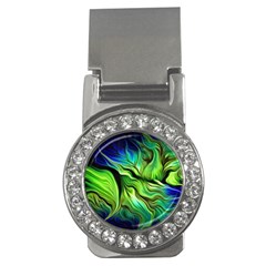 Fractal Art Pattern Abstract Fantasy Digital Money Clips (CZ) 