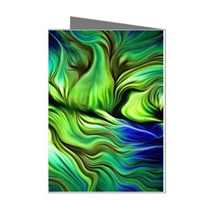 Fractal Art Pattern Abstract Fantasy Digital Mini Greeting Cards (Pkg of 8)