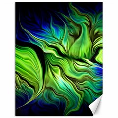 Fractal Art Pattern Abstract Fantasy Digital Canvas 12  x 16 