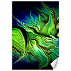 Fractal Art Pattern Abstract Fantasy Digital Canvas 12  X 18  by Jancukart