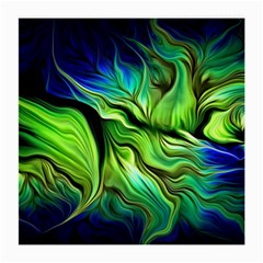 Fractal Art Pattern Abstract Fantasy Digital Medium Glasses Cloth (2 Sides) by Jancukart