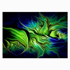 Fractal Art Pattern Abstract Fantasy Digital Large Glasses Cloth