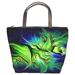 Fractal Art Pattern Abstract Fantasy Digital Bucket Bag