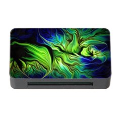 Fractal Art Pattern Abstract Fantasy Digital Memory Card Reader With Cf