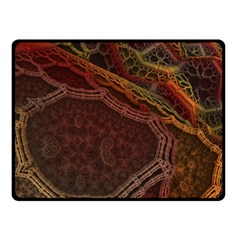 Fractal Pattern Geometric Pattern Fleece Blanket (small) by danenraven