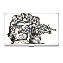 Scarface Movie Traditional Tattoo Business Card Holder