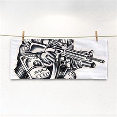 Scarface Movie Traditional Tattoo Hand Towel