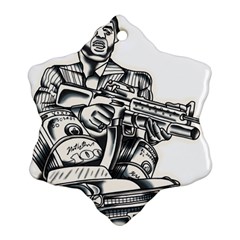 Scarface Movie Traditional Tattoo Ornament (Snowflake)