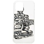 Scarface Movie Traditional Tattoo iPhone 12 Pro max TPU UV Print Case Front