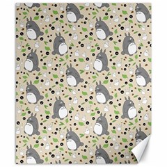 Pattern My Neighbor Totoro Canvas 8  X 10  by danenraven