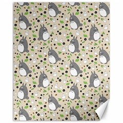 Pattern My Neighbor Totoro Canvas 11  X 14  by danenraven