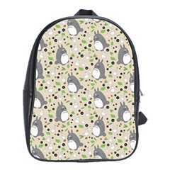 Pattern My Neighbor Totoro School Bag (large)