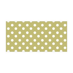 Lime Green Polka Dots Yoga Headband by GardenOfOphir