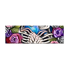 Floral Skeletons Sticker (bumper) by GardenOfOphir