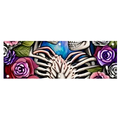 Floral Skeletons Banner And Sign 6  X 2  by GardenOfOphir