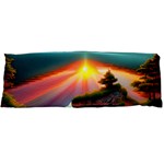 Sunset Over A Lake Body Pillow Case Dakimakura (Two Sides) Front