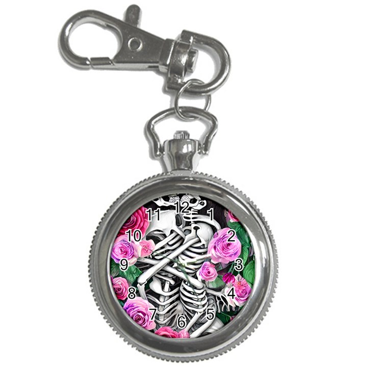 Floral Skeletons Key Chain Watches