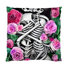 Floral Skeletons Standard Cushion Case (one Side) by GardenOfOphir