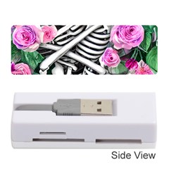 Floral Skeletons Memory Card Reader (stick) by GardenOfOphir