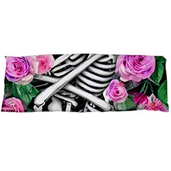 Floral Skeletons Body Pillow Case (dakimakura) by GardenOfOphir