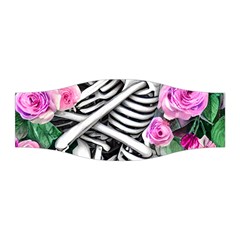 Floral Skeletons Stretchable Headband by GardenOfOphir