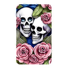 Skulls And Flowers Memory Card Reader (rectangular) by GardenOfOphir