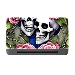 Skulls And Flowers Memory Card Reader With Cf