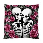 black and white rose sugar skull Standard Cushion Case (Two Sides) Front