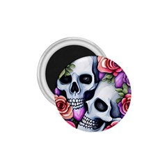 Floral Skeletons 1 75  Magnets by GardenOfOphir