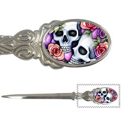 Floral Skeletons Letter Opener by GardenOfOphir