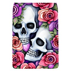 Floral Skeletons Removable Flap Cover (s) by GardenOfOphir