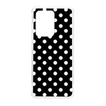 Black And White Polka Dots Samsung Galaxy S20 Ultra 6.9 Inch TPU UV Case Front