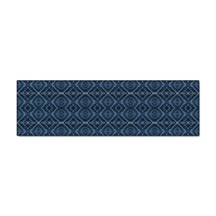 Blue Diamonds Motif Fancy Pattern Design Sticker Bumper (100 Pack) by dflcprintsclothing