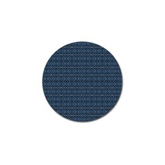 Blue Diamonds Motif Fancy Pattern Design Golf Ball Marker (10 Pack) by dflcprintsclothing