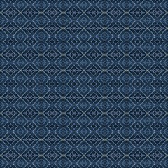 Blue Diamonds Motif Fancy Pattern Design Play Mat (square) by dflcprintsclothing