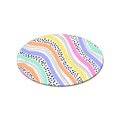 Background Abstract Wallpaper Sticker (oval) by Ravend