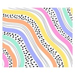 Background Abstract Wallpaper One Side Premium Plush Fleece Blanket (Small) 50 x40  Blanket Front