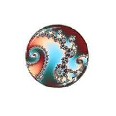 Fractal Spiral Art Math Abstract Hat Clip Ball Marker (4 Pack) by Ravend