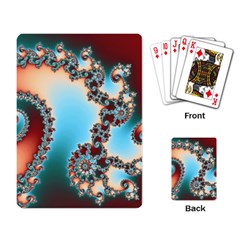 Fractal Spiral Art Math Abstract Playing Cards Single Design (rectangle) by Ravend